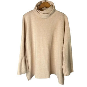 Nally & Millie USA Cream Poncho Sweater‎ One Size
